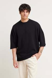 Waffle: NTH Waffle Tee Black