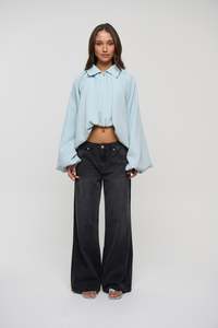 Alexis Jacket Dusty Blue