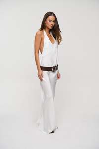 Bare Maxi Dress Porcelain