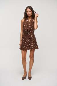 Aurelia Mini Dress Polka