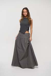 Rylan Maxi Skirt Sky