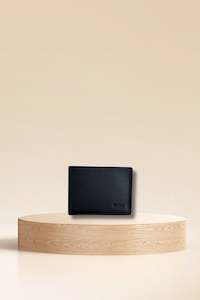 Nth Bronze Snake: Leather Wallet Fold