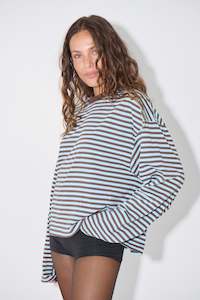 Sold Out Items: Bloom Long Sleeve Chocolate Sea Stripe