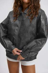 Denny Bomber Vintage Black