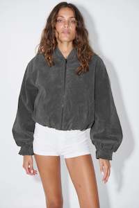 Clara Bomber Grey