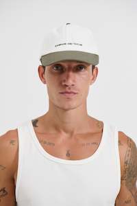 Mens Headwear: College Cap Contrast Emerald