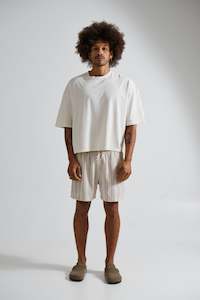 Mitchell Short Choc Stripe