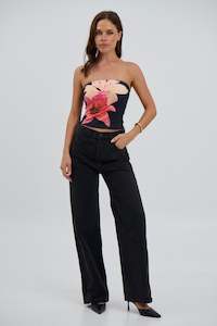 Florence Top Black - FINAL SALE