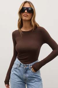 Bayse: Nyla Top Espresso