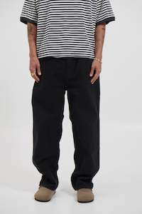 Louis Baggy Denim Black
