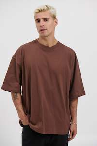 Midweight Signature Tee Dark Brown