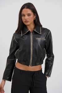 Amelie Jacket Washed Black