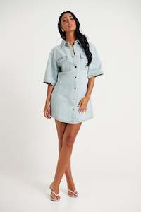 Sold Out Items: Kaneisha Denim Dress Vintage Blue - FINAL SALE