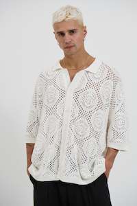 William Knit Shirt White