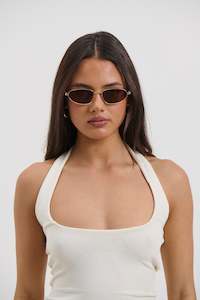 Womens Sunglasses: 2315-2 Gold/Brown