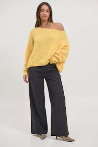 Louise Knit Lemon