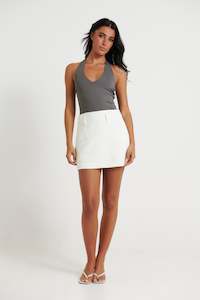Samaya Skort White - FINAL SALE