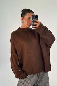 Rye Sweater Chocolate - FINAL SALE