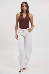 Elio Bodysuit Chocolate