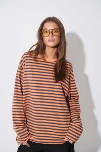 Sold Out Items: Asher Long Sleeve Tangerine