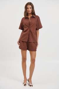 Gabriel Shirt Chocolate