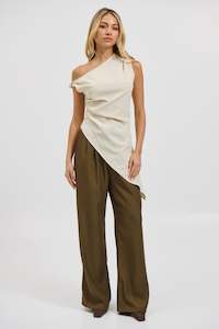 Mens Ivory: Macey Top Ivory