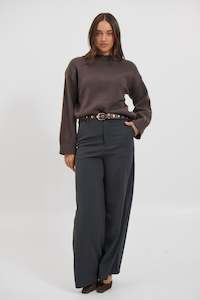 Lisa Knit Chocolate - FINAL SALE