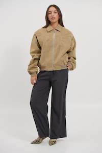 Vintage Bomber: Vista Bomber Latte