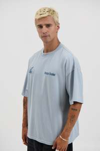 Bronze Snake Melb Tee Baby Blue