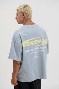 Bronze Snake Classic Tee Blue