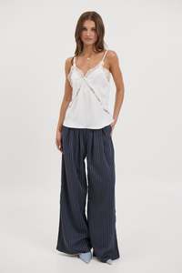 Matilda Lace Cami White