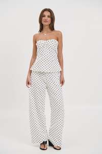 Womens Tops: Honey Set White