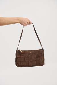 Womens Bags And Shoes: Portia Woven Shoulder Bag