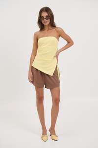 Womens Shorts: Trey Short Chocolate