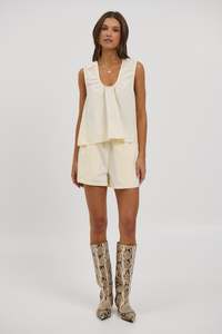 Womens Shorts: Kyla Short Butter