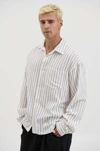 Mens Shirts: Will Relaxed Shirt White
