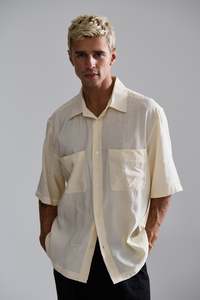 Mens Shirts: Jackson Soft Texture Shirt Pastel