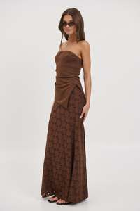 Womens Skirts: Harly Set Chocolate