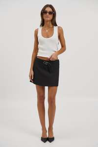 Marissa Mini Skirt Black