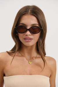 Womens Sunglasses: BS6155-1 Brown