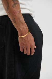 Toro Open Cuff 18k Gold Plated