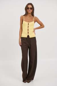 Odessa Knit Tank Top Pollen