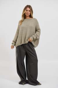 Louise Knit Olive