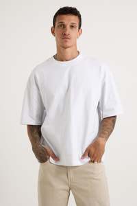 Premium Heavyweight Tee: Premium Heavyweight Tee White