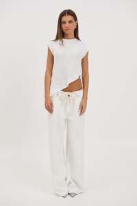 Cassie Top White