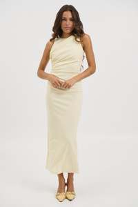 Daphne Midi Dress Butter