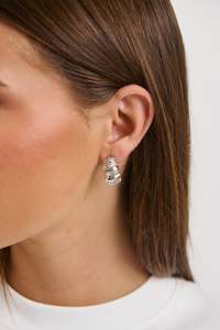Womens Accessories: Dover Earring Silver