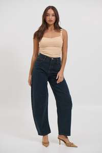 Rina Top Latte - FINAL SALE