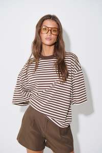 Bloom Short Sleeve Dark Chocolate