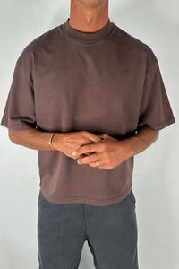 Emmett Box Tee Chocolate